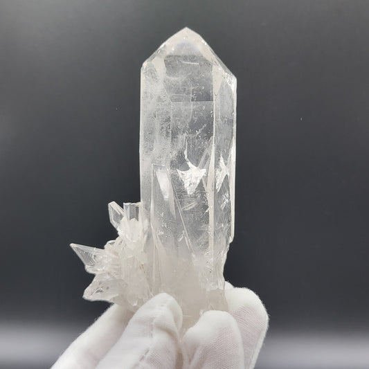 Bergkristall-Spitze Bruchstein – Rohe Energie der Erde
