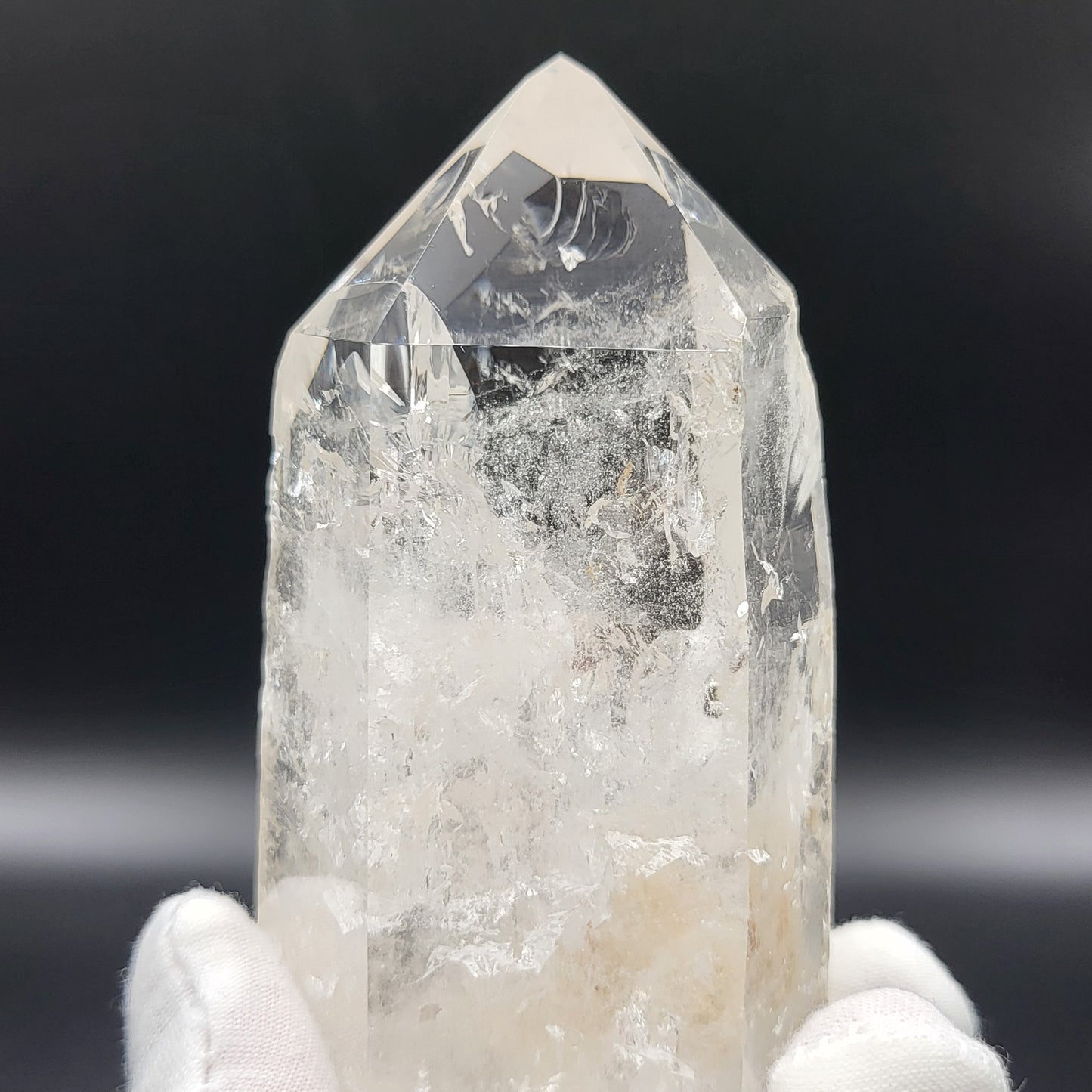 Bergkristall-Spitze Natur – Klarheit der Erde