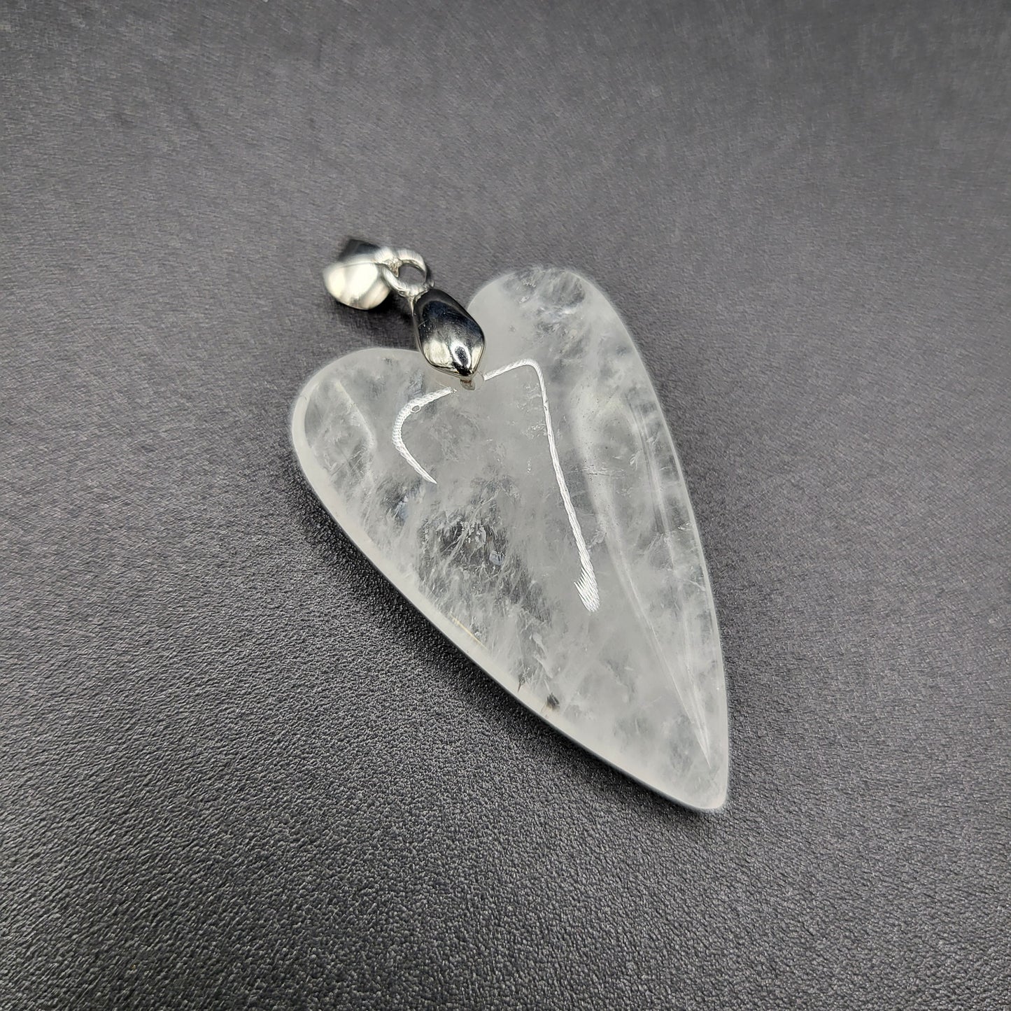 Black and White Partner Herz-Steine – Bergkristall & Onyx (2er-Set) – Symbol der Verbindung