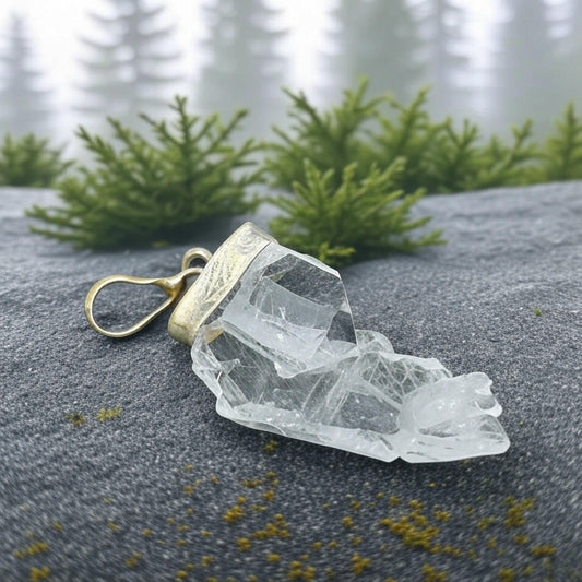 Fadenquarz Unikat-Anhänger